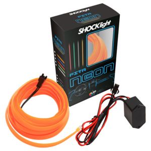 FITA NEON LARANJA 3 METROS